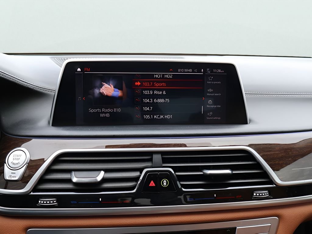 Used 2021 Mineral White Metallic BMW 740i xDrive image 23