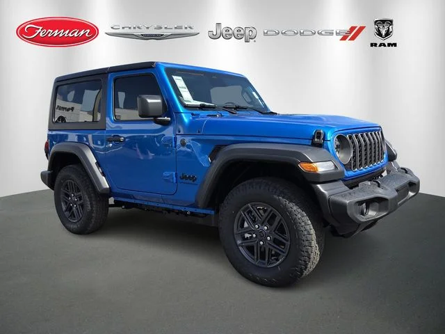 New 2026 Hydro Blue Pearl-Coat Exterior Paint Jeep Sport S image 1
