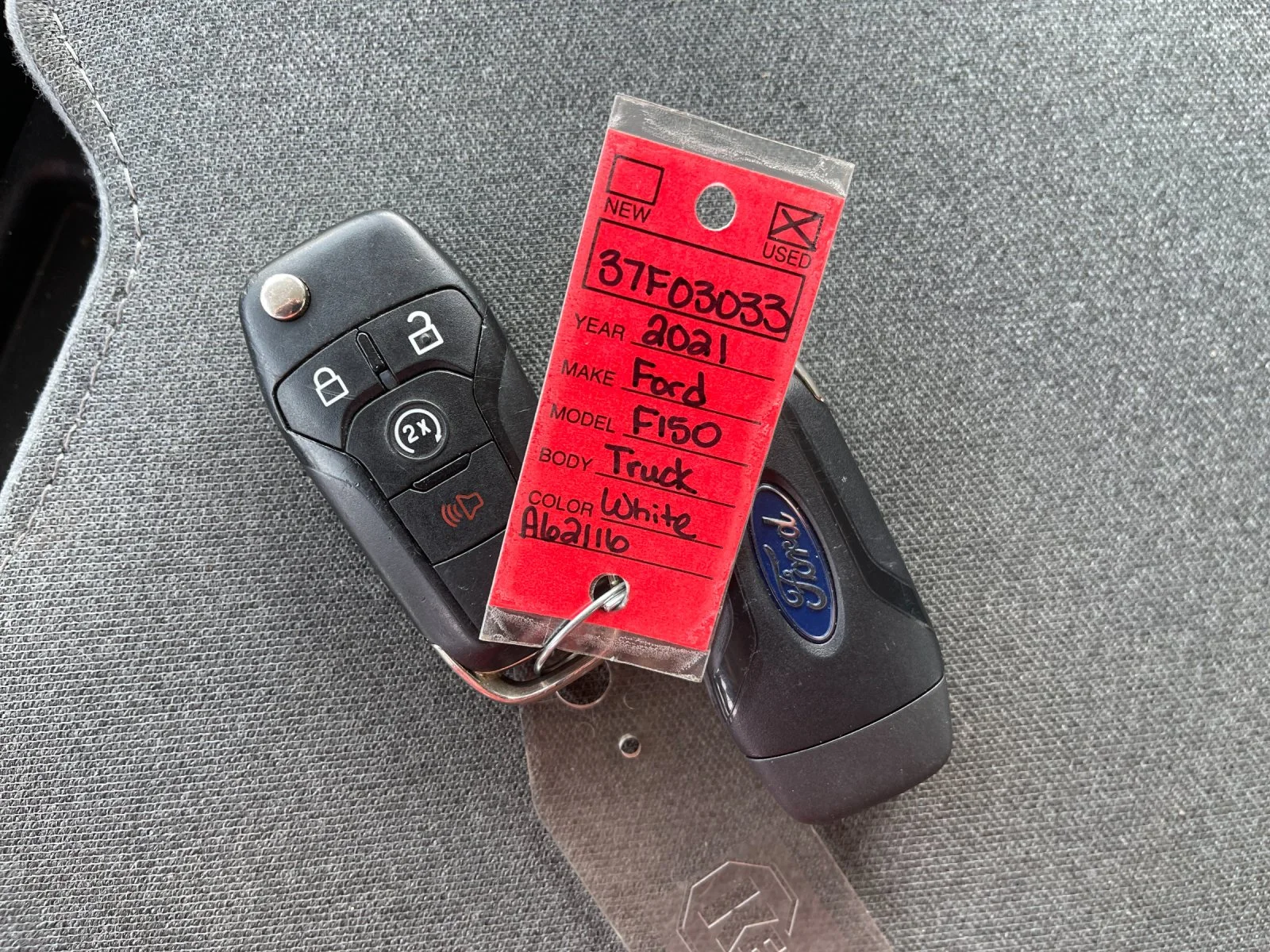 Used 2021 White Ford XLT image 10