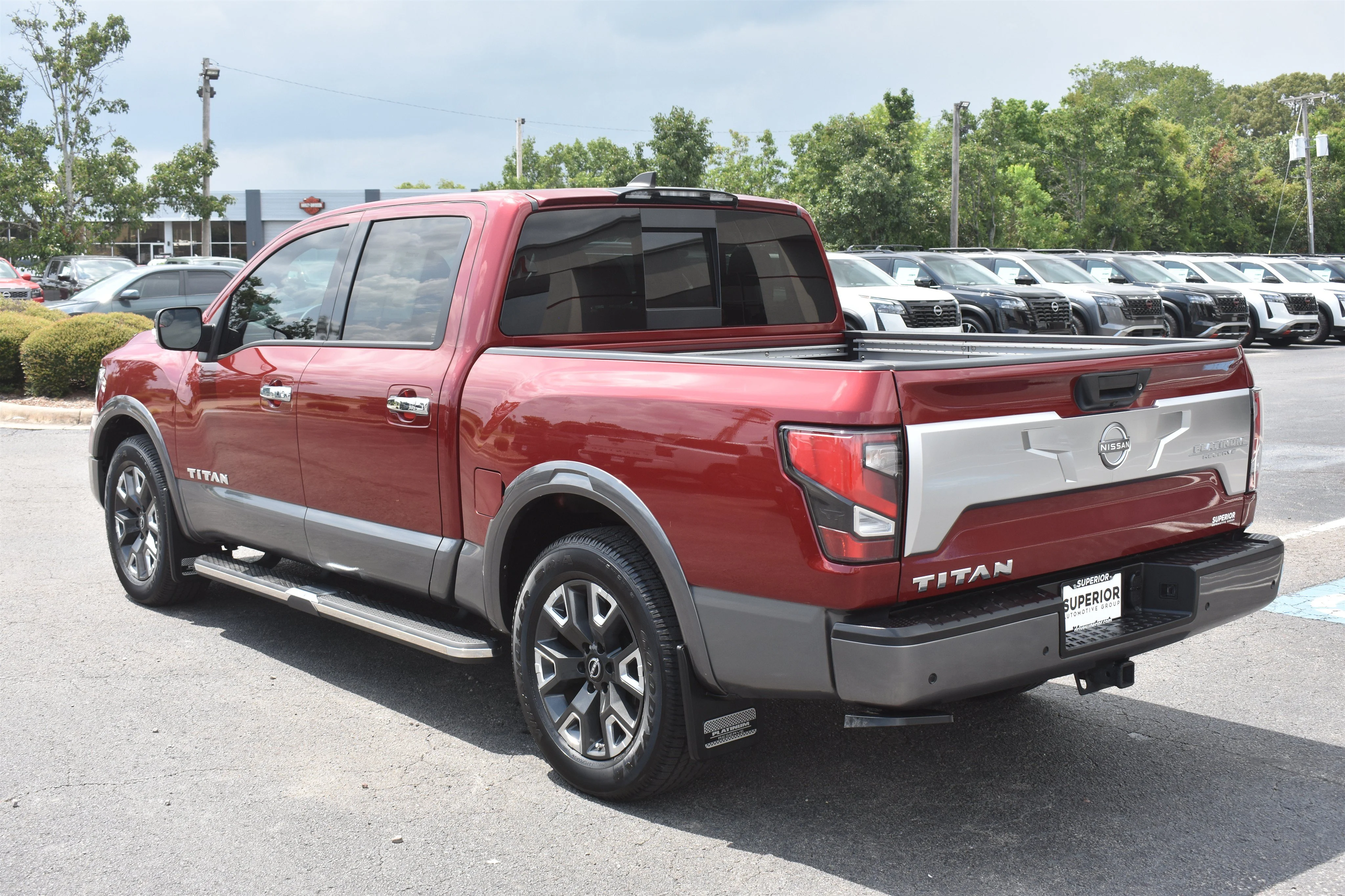 Used 2024 Cardinal Red Metallic Nissan Platinum Reserve image 9