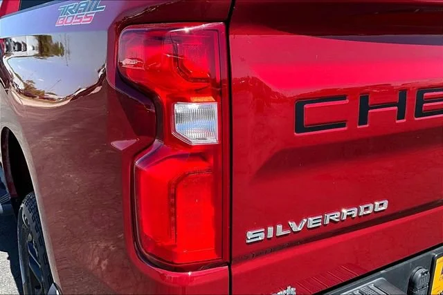 Used 2020 CAJUN RED TINTCOAT Chevrolet Custom Trail Boss image 23