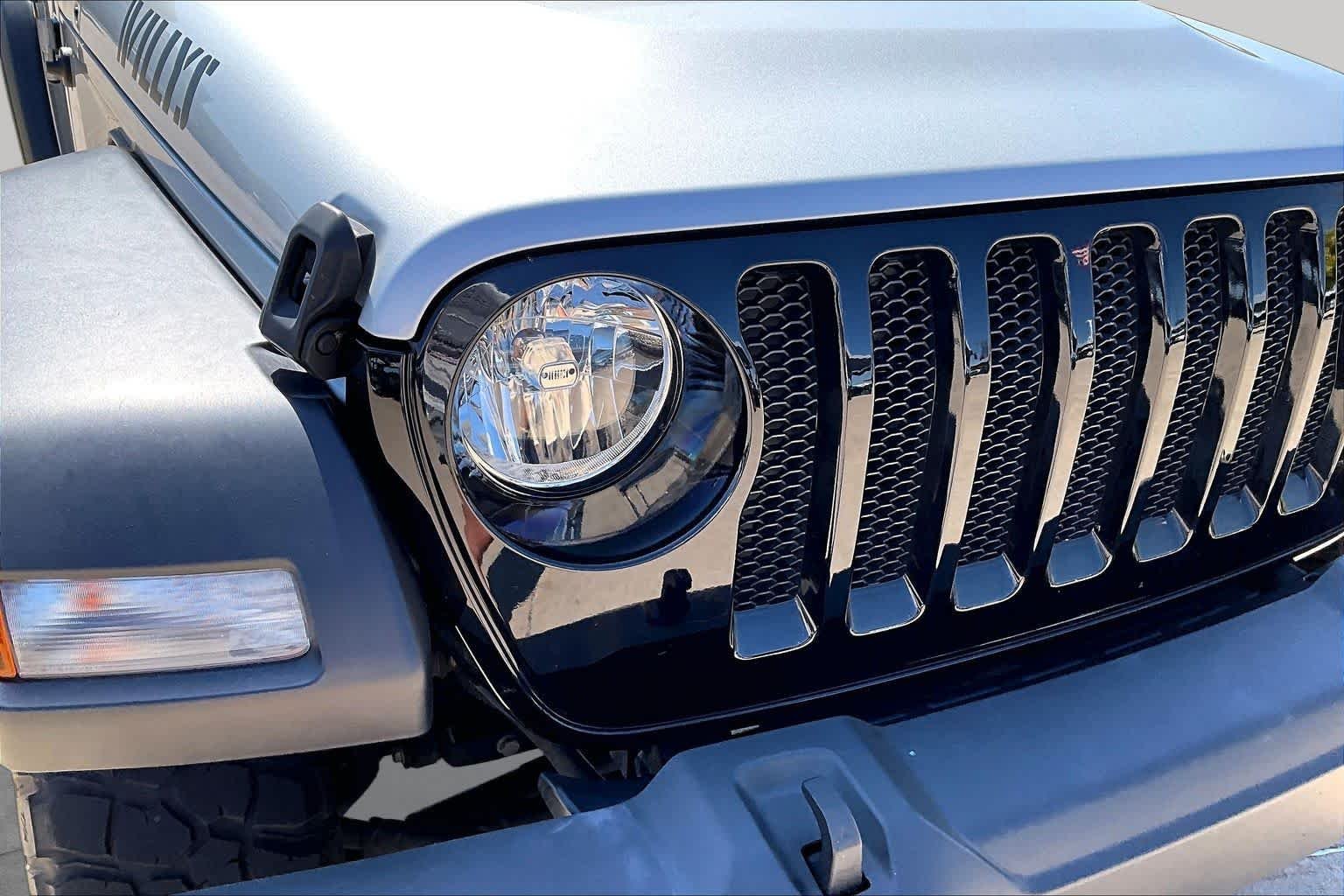 Used 2022 Silver Zynith Clearcoat Jeep Willys Sport image 17