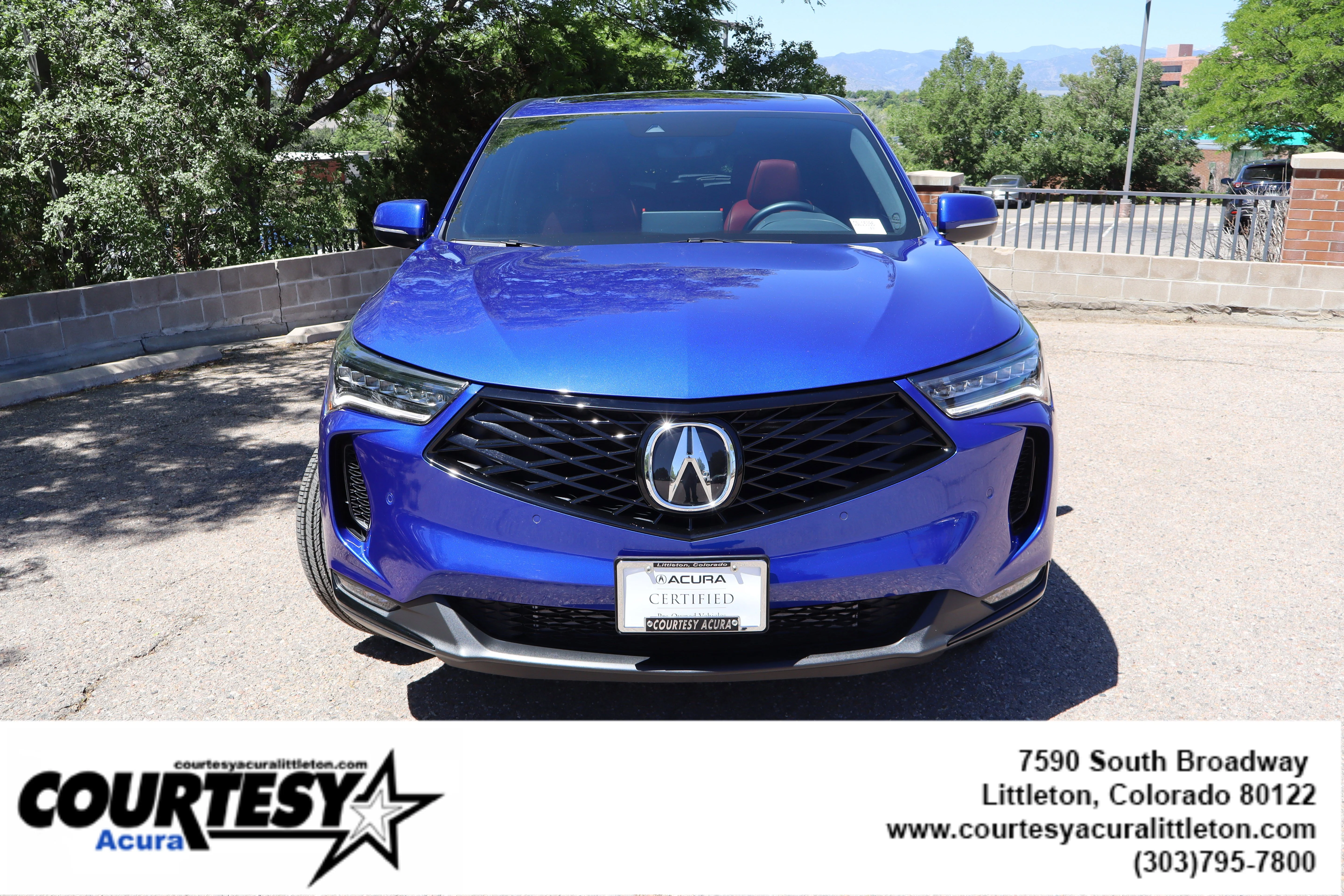Certified Used 2025 Apex Blue Pearl Acura SH-AWD A-SPEC image 40