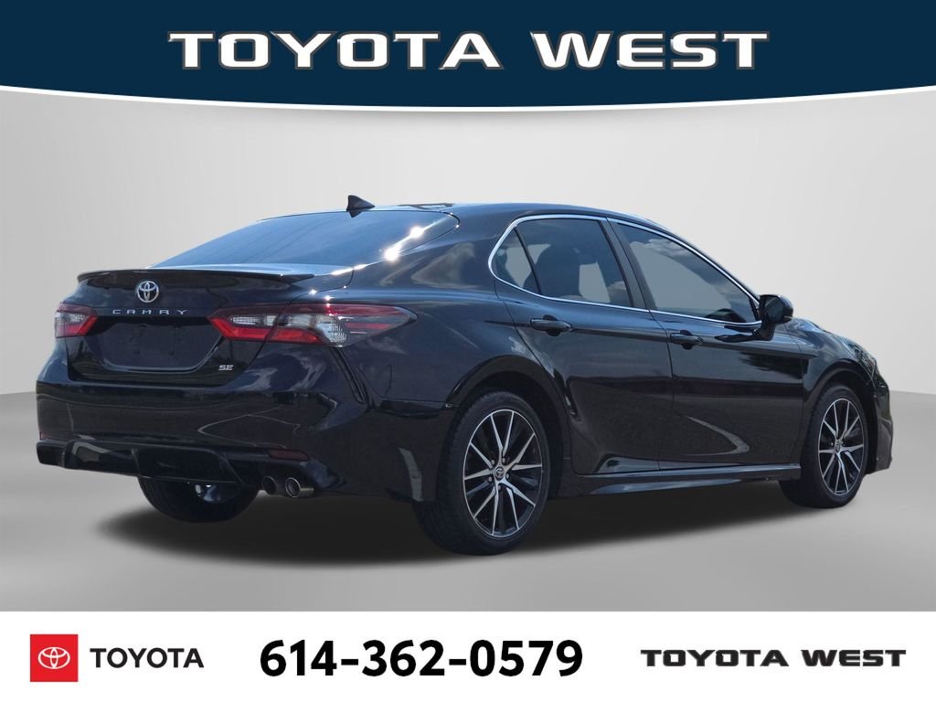Used 2021 Black Toyota SE image 8