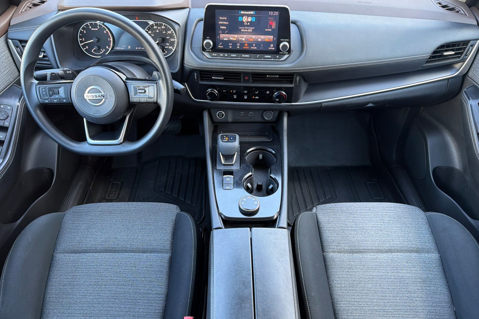 Used 2021 Glacier White Nissan S image 11