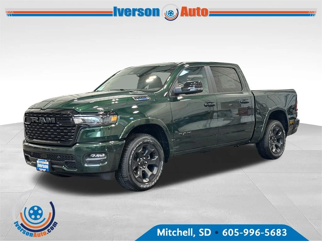 New 2026 Serrano-Green Metallic Exterior Paint RAM Big Horn image 3