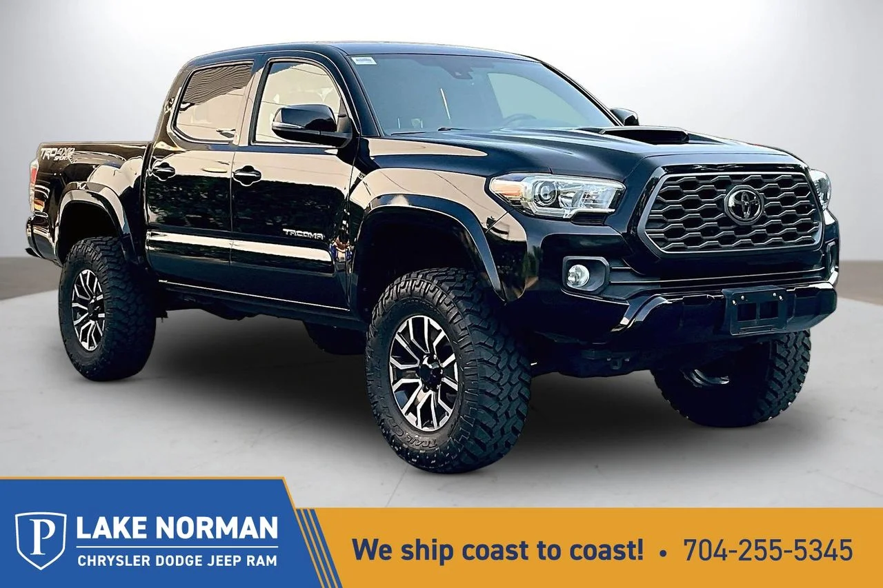 Certified Used 2020 Black Toyota TRD Sport image 1