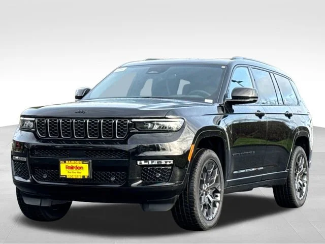 New 2025 Diamond Black Crystal Pearl-Coat Exterior Paint Jeep Summit image 12
