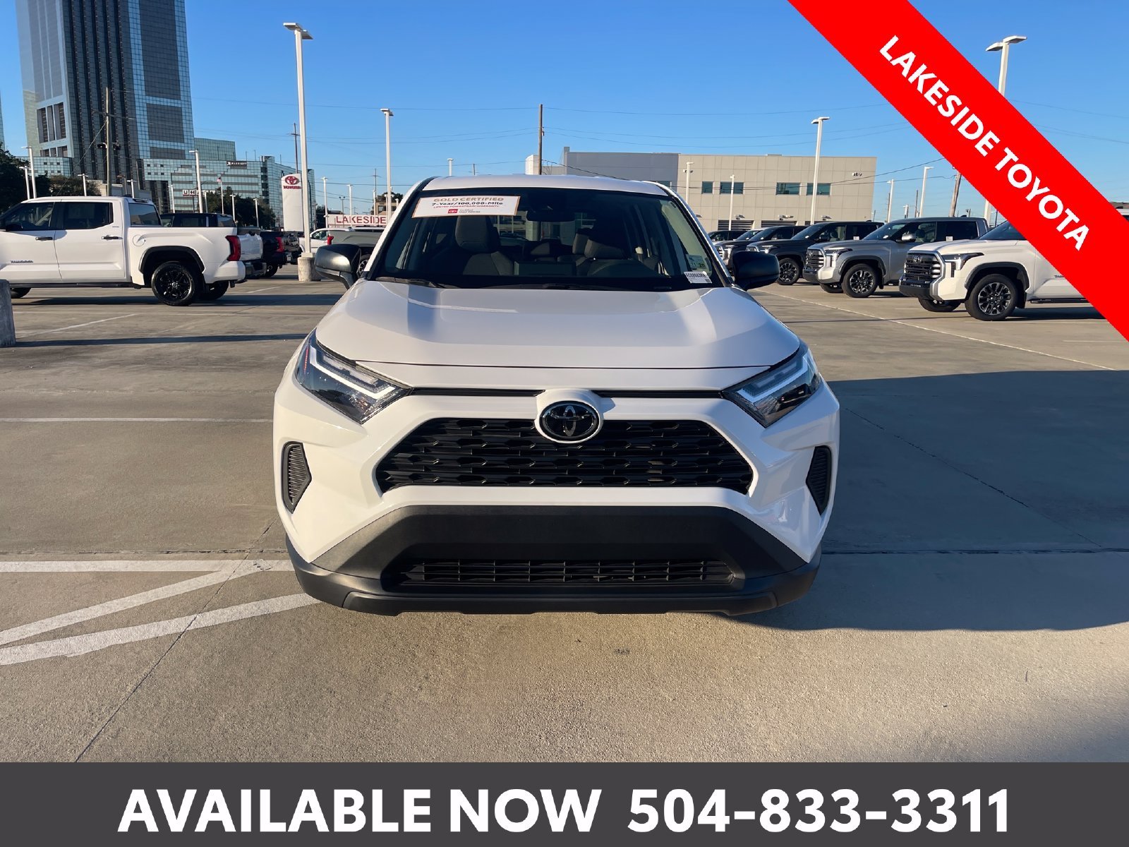 Certified Used 2024 White Toyota LE image 9