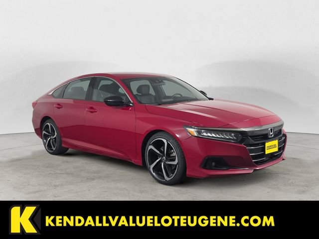 Used 2021 Red Honda Sport image 3