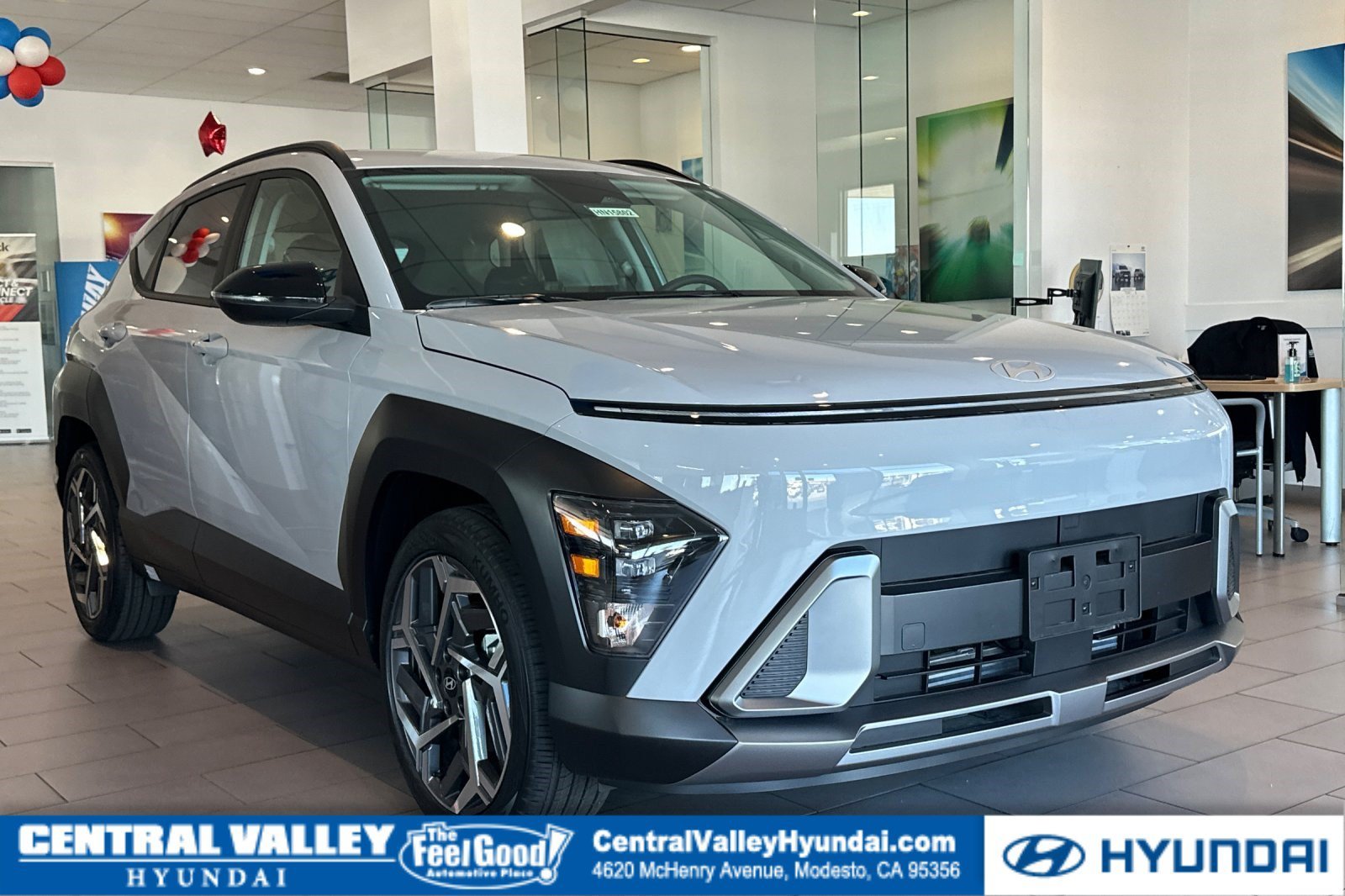 New 2026 Cyber Gray Metallic Hyundai SEL Premium image 1