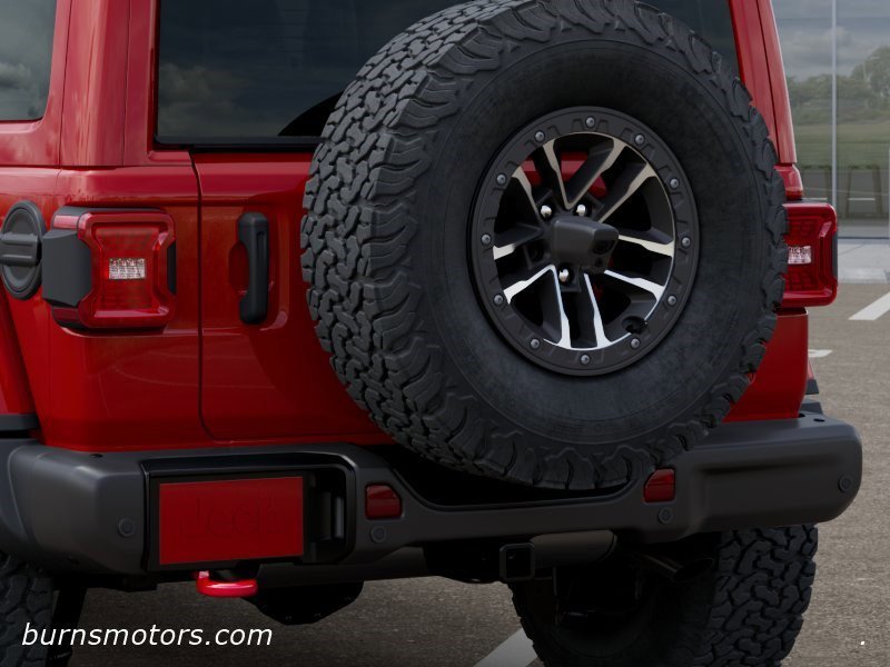 New 2026 Firecracker Red Clear-Coat Exterior Paint Jeep Rubicon X 4-Door image 13