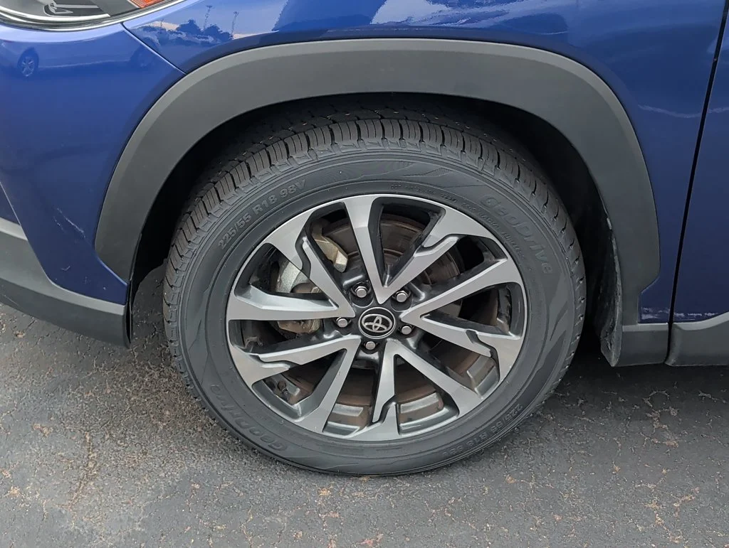Certified Used 2025 Blue Toyota XLE image 8