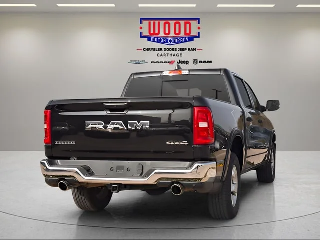 Used 2025 Diamond Black Crystal Pearlcoat Ram Big Horn/Lone Star image 4