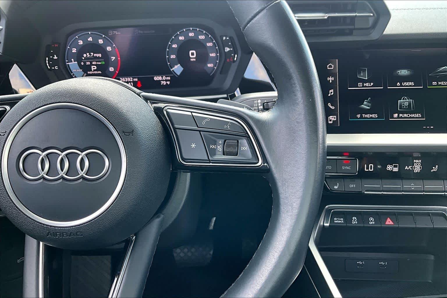 Used 2023 Brilliant Black Audi Premium image 25