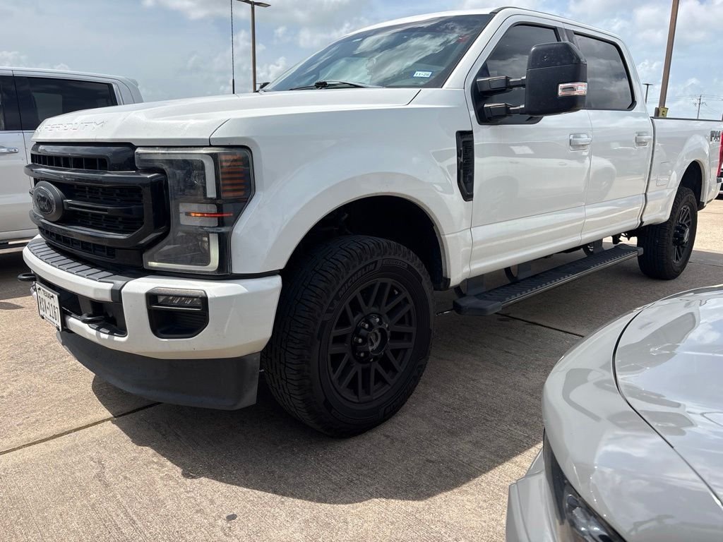 Used 2021 White Ford Lariat image 1