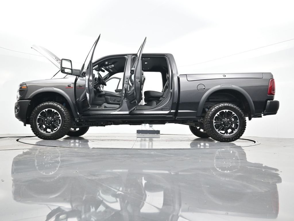 New 2025 Granite Crystal Metallic Clear-Coat Exterior Paint RAM Rebel image 46