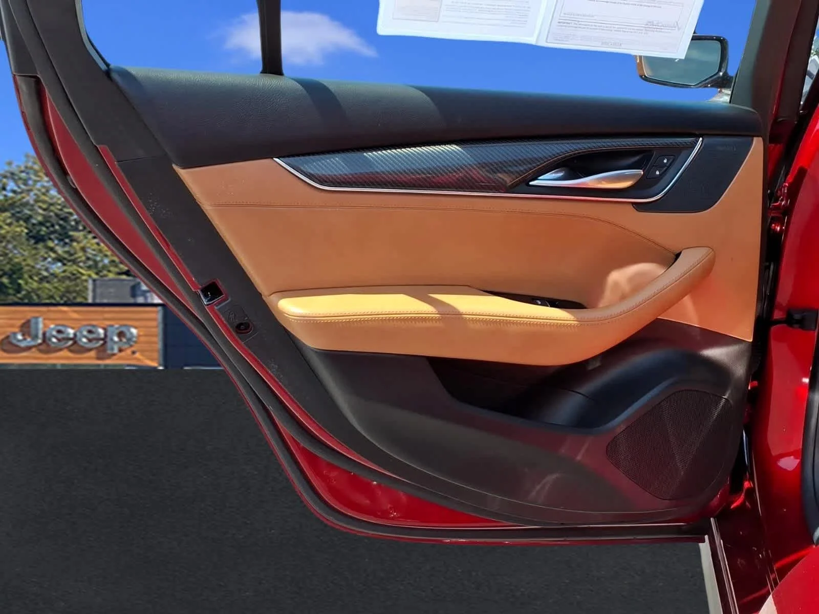 Used 2025 Radiant Red Tintcoat Cadillac  image 27