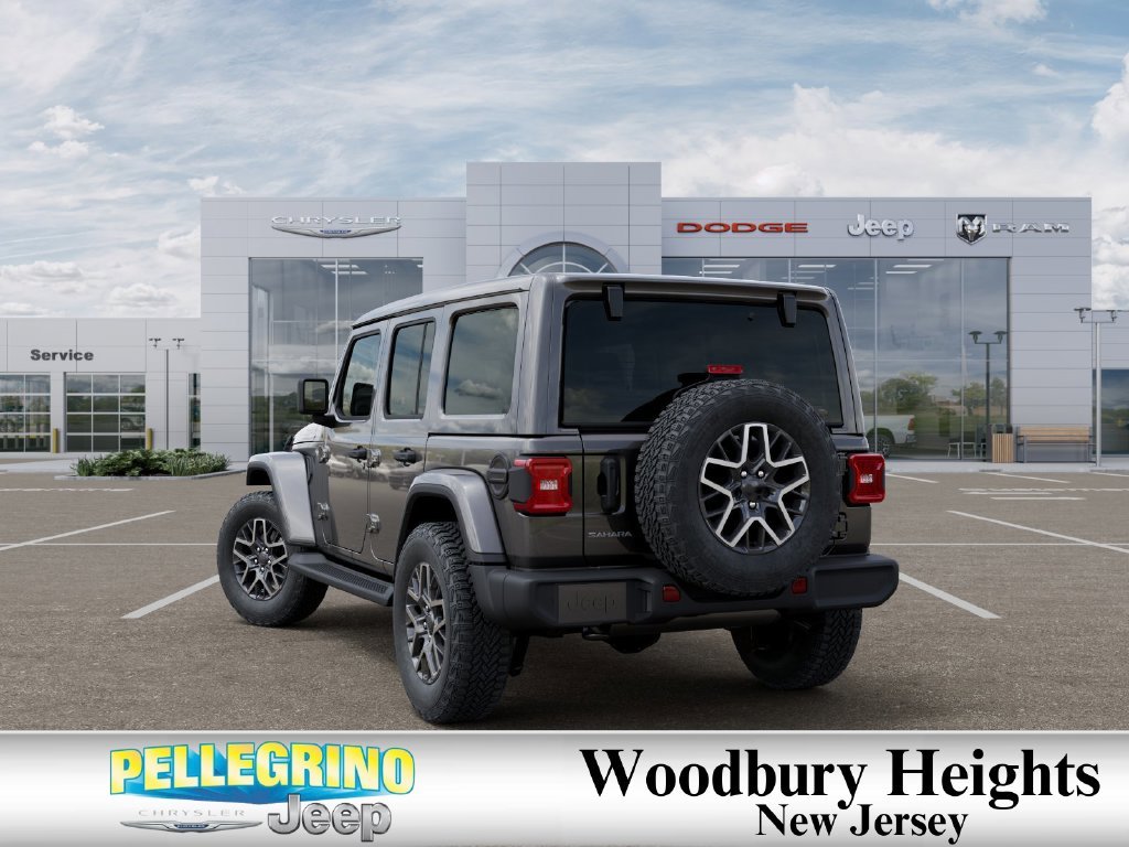 New 2027 Granite Crystal Metallic Clear-Coat Paint Jeep Sahara image 3