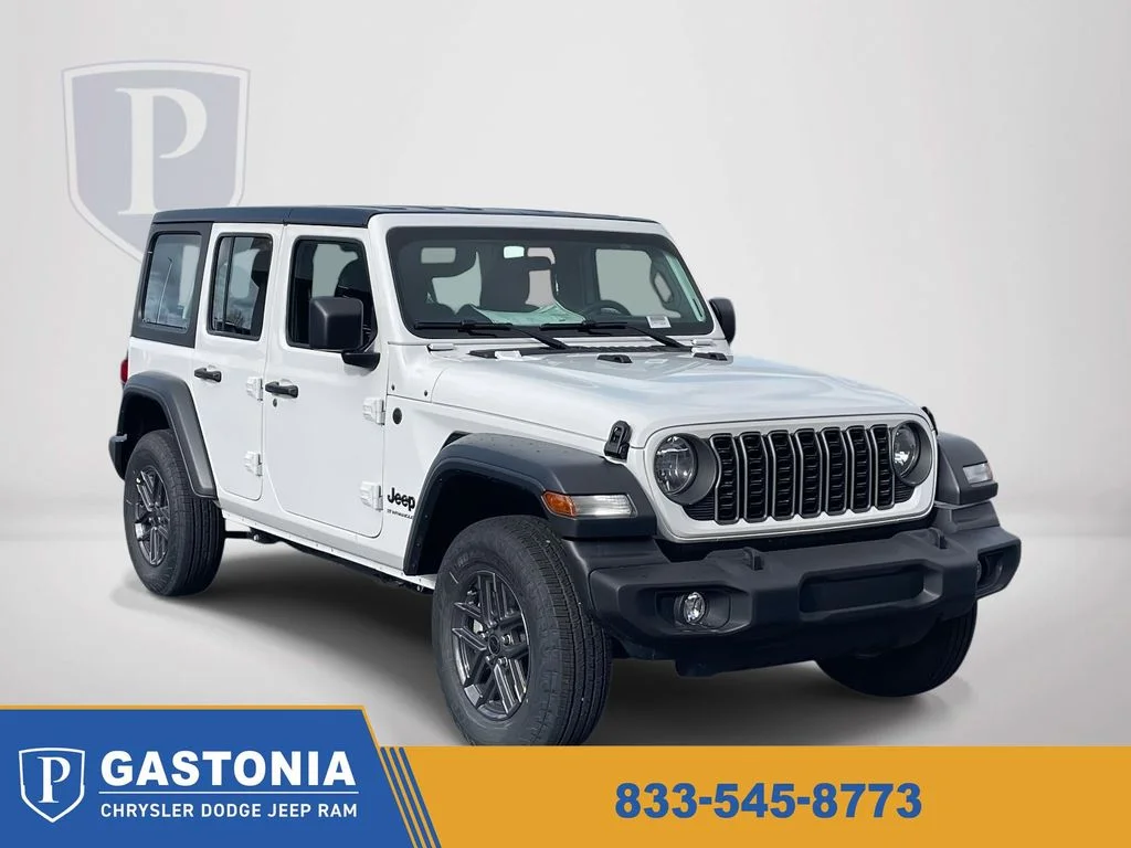 New 2026 Bright White Clear-Coat Exterior Paint Jeep Sport image 1