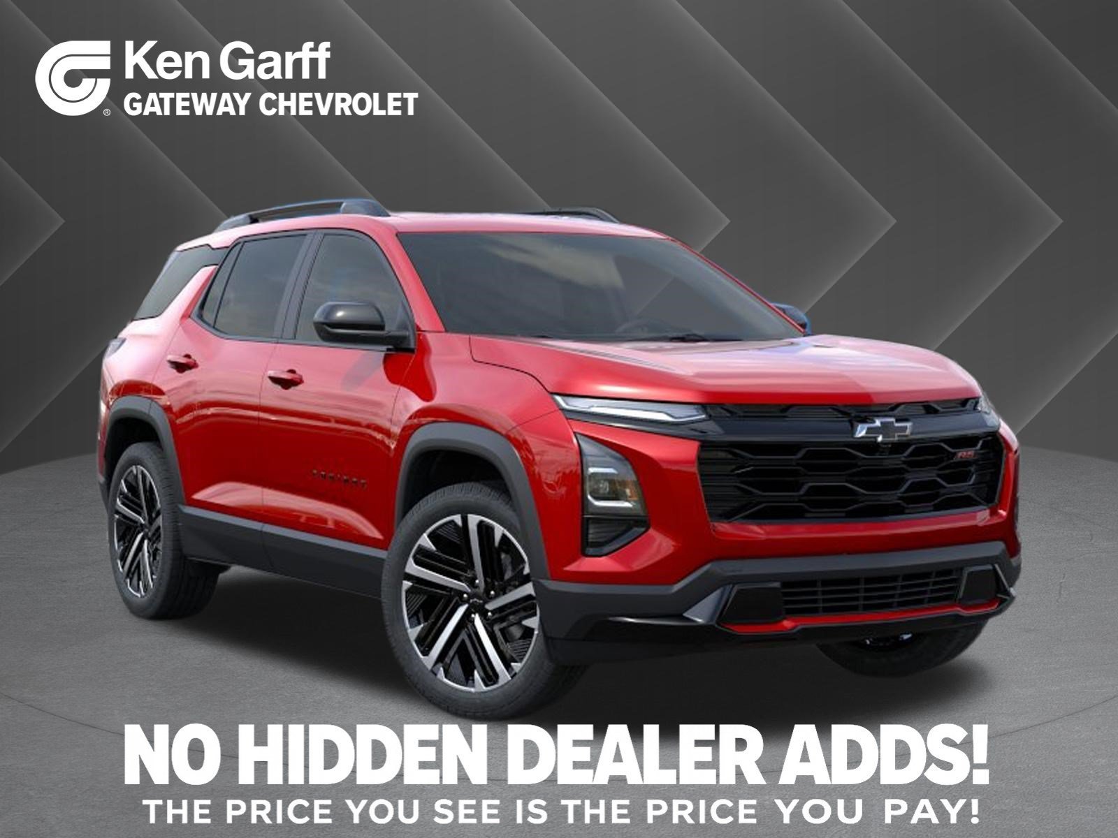 New 2027 Radiant Red Tintcoat Chevrolet RS image 1