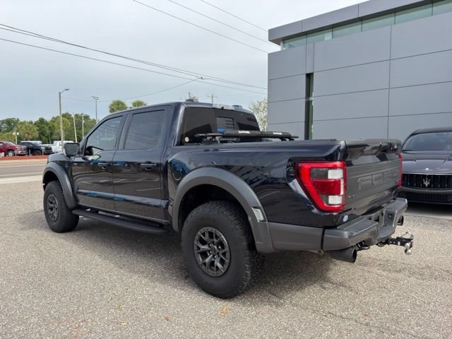 Used 2021 Antimatter Blue Metallic Ford Raptor image 3