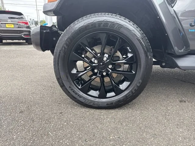 Used 2021 Granite Crystal Metallic Clearcoat Jeep Unlimited Sahara High Altitude 4xe image 52