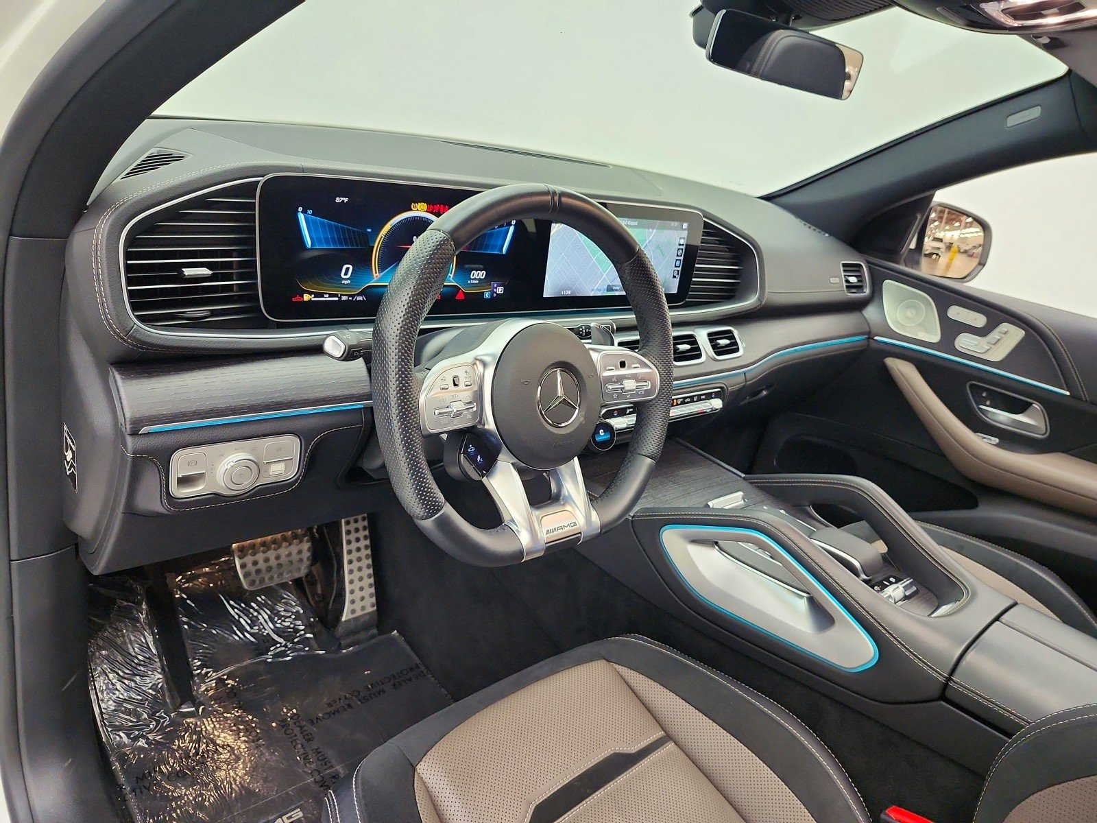 Certified Used 2023 MANUFAKTUR Diamond White Metallic Mercedes-Benz AMG® GLE 53 4MATIC Coupe image 9