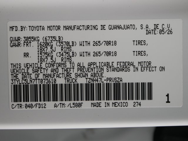 New 2026 Ice Cap Toyota TRD Off-Road i-FORCE MAX image 32