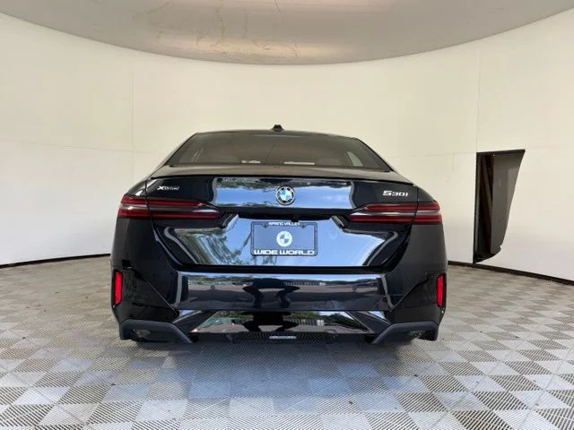 New 2027 Black Sapphire Metallic BMW 530i xDrive image 6