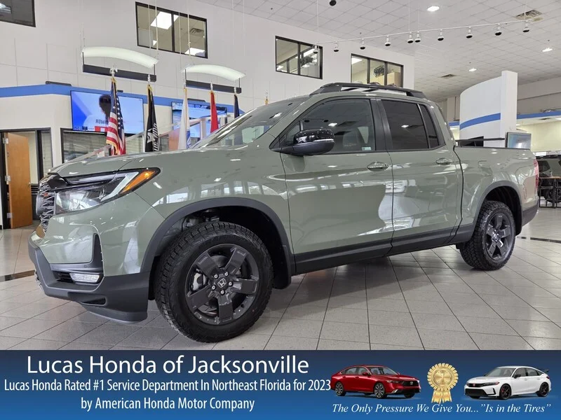 New 2026 Ash Green Metallic Honda TRAILSPORT AWD image 1