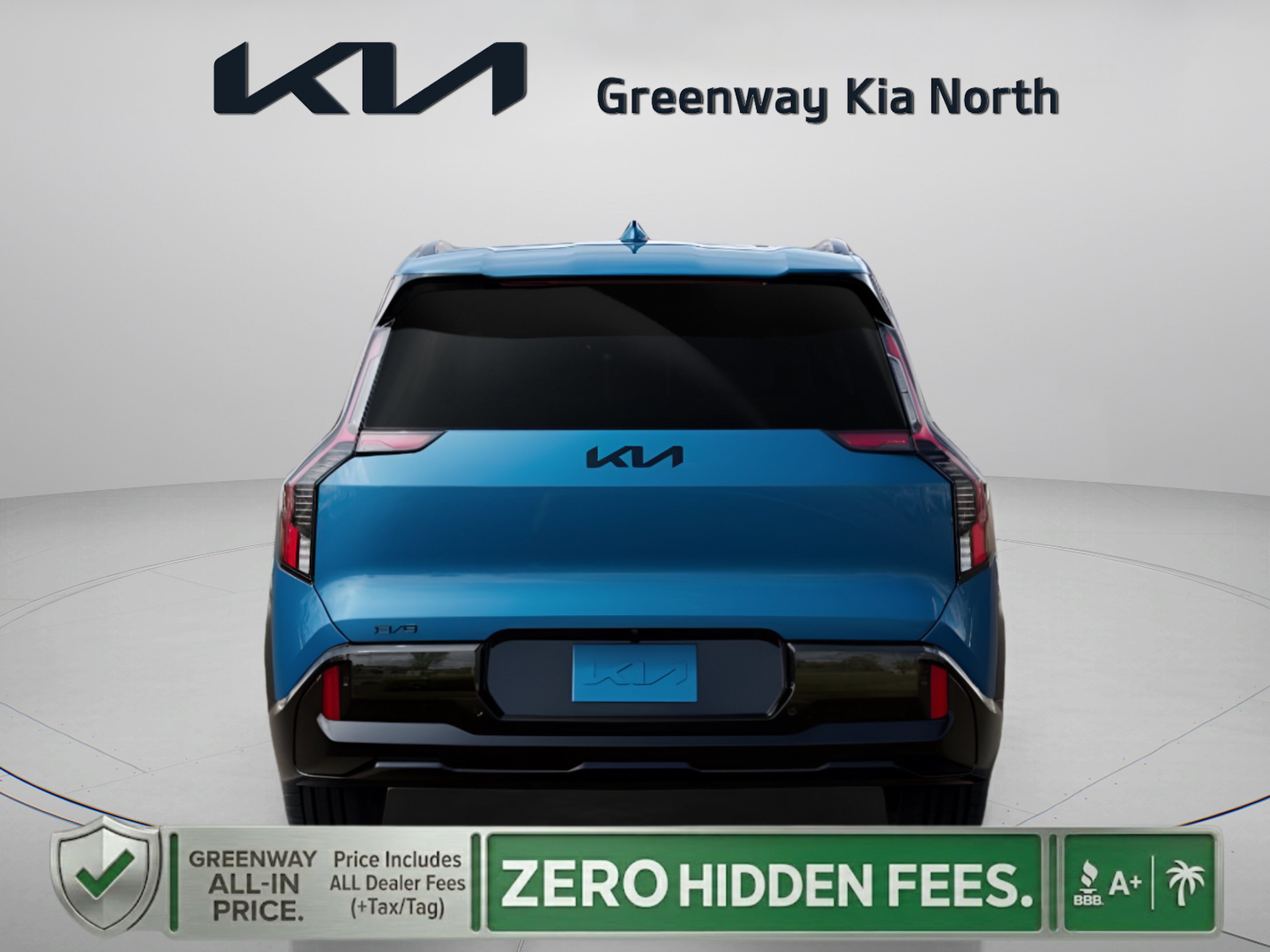 New 2026 Ocean Blue Kia Land AWD image 6