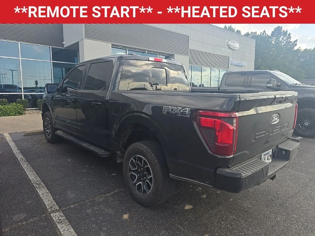 Used 2024 Agate Black Metallic Ford XLT image 3