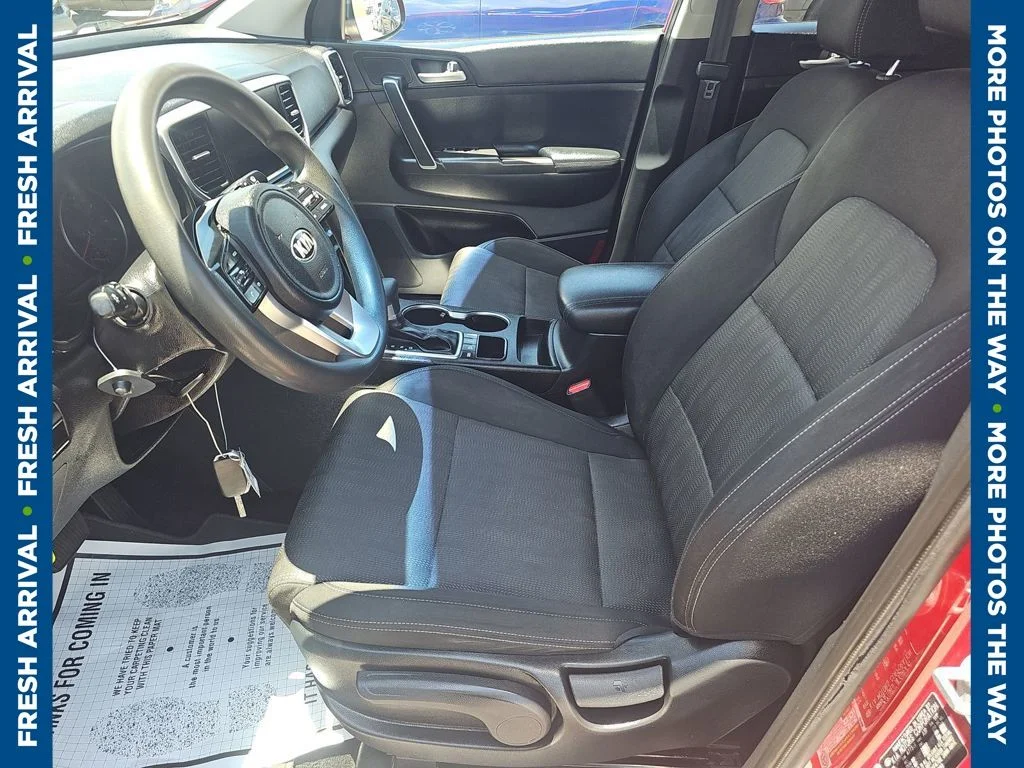 Used 2021 Red Kia LX image 6