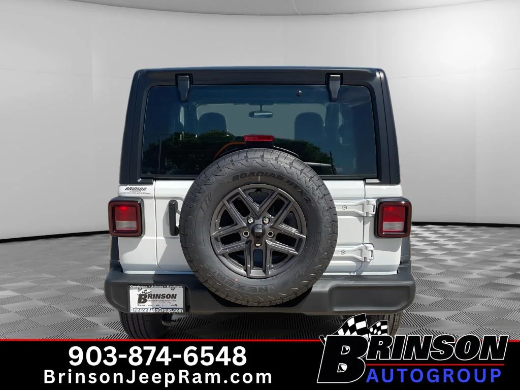 New 2026 Bright White Clear-Coat Exterior Paint Jeep Sport image 4