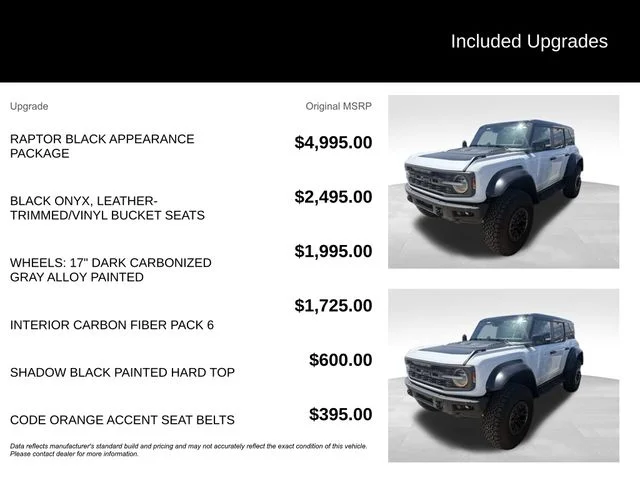 Used 2024 White Ford Raptor image 5