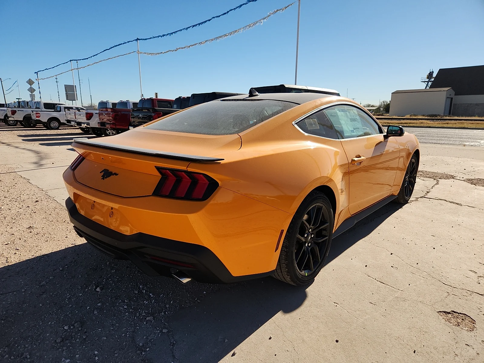New 2026 Orange Fury Metallic Tri-coat Ford EcoBoost® Fastback image 7
