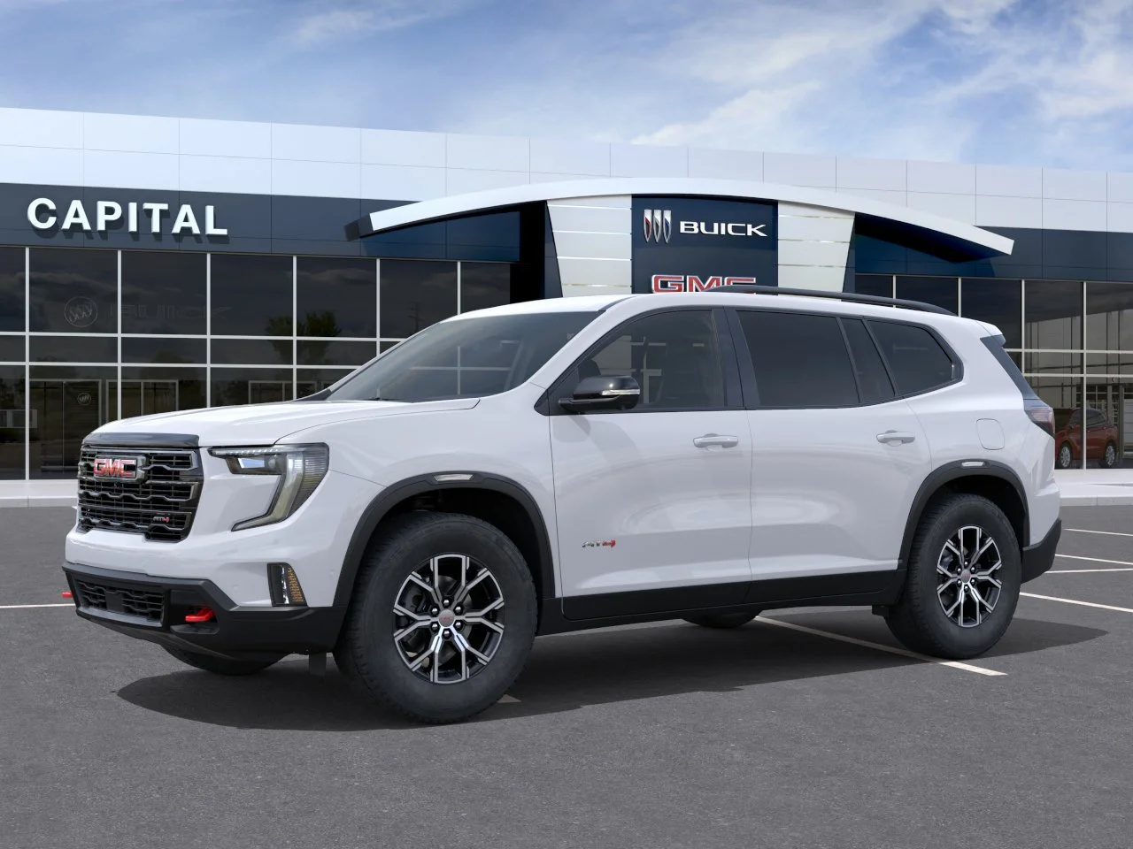 New 2026 Summit White GMC AT4 AWD image 3