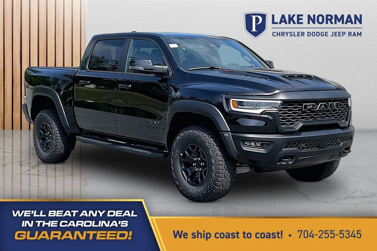 New 2026 Diamond Black Crystal Pearl-Coat Exterior Paint RAM RHO image 1