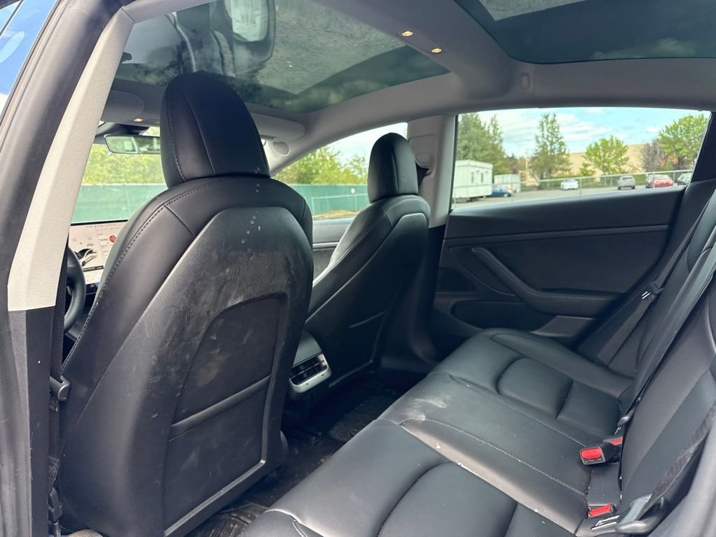 Used 2021 Pearl White Multi-Coat Tesla Standard Range Plus image 16