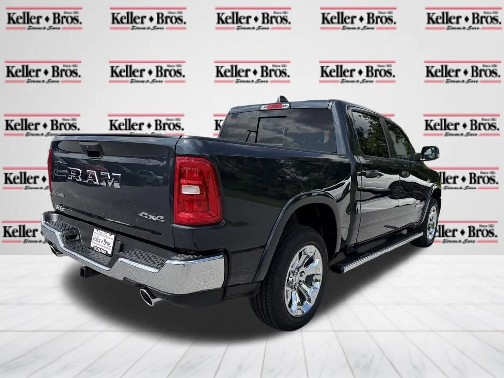 New 2026 Forged Blue Metallic Exterior Paint RAM Big Horn/Lone Star image 7