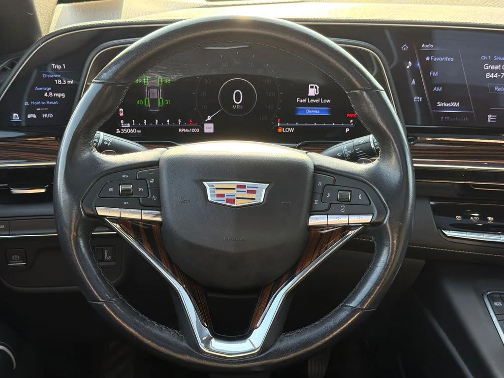 Used 2023 White Cadillac Premium Luxury image 24