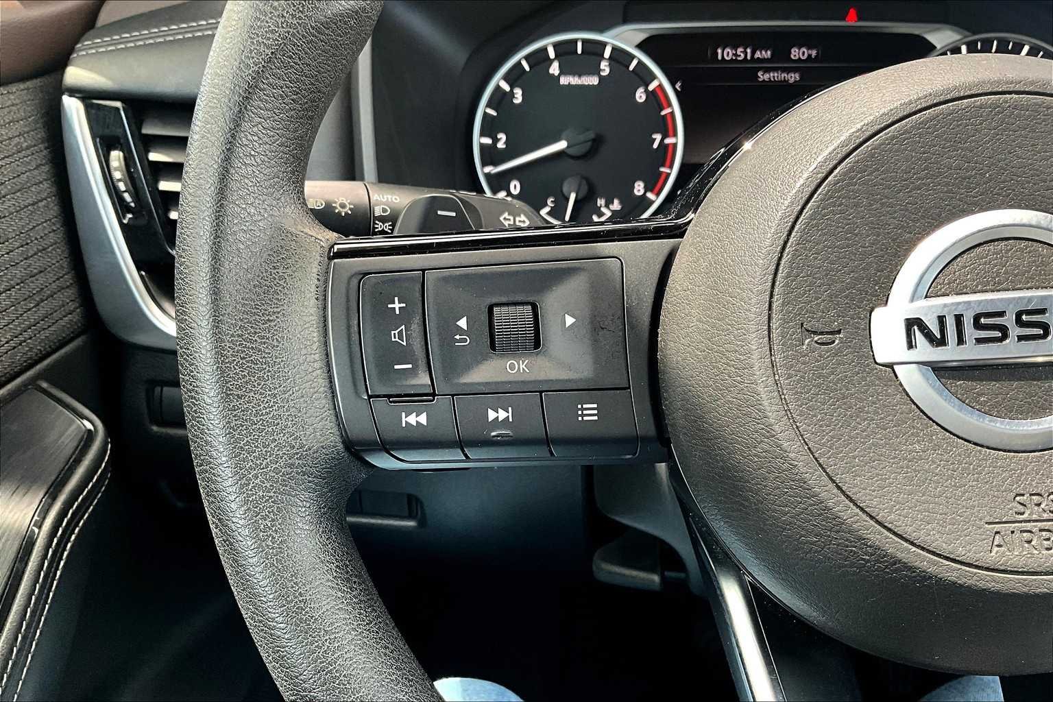 Used 2021 Gun Metallic Nissan SV image 23