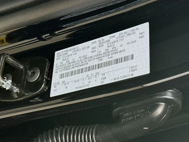 New 2026 Black Metallic Ford XLT image 32