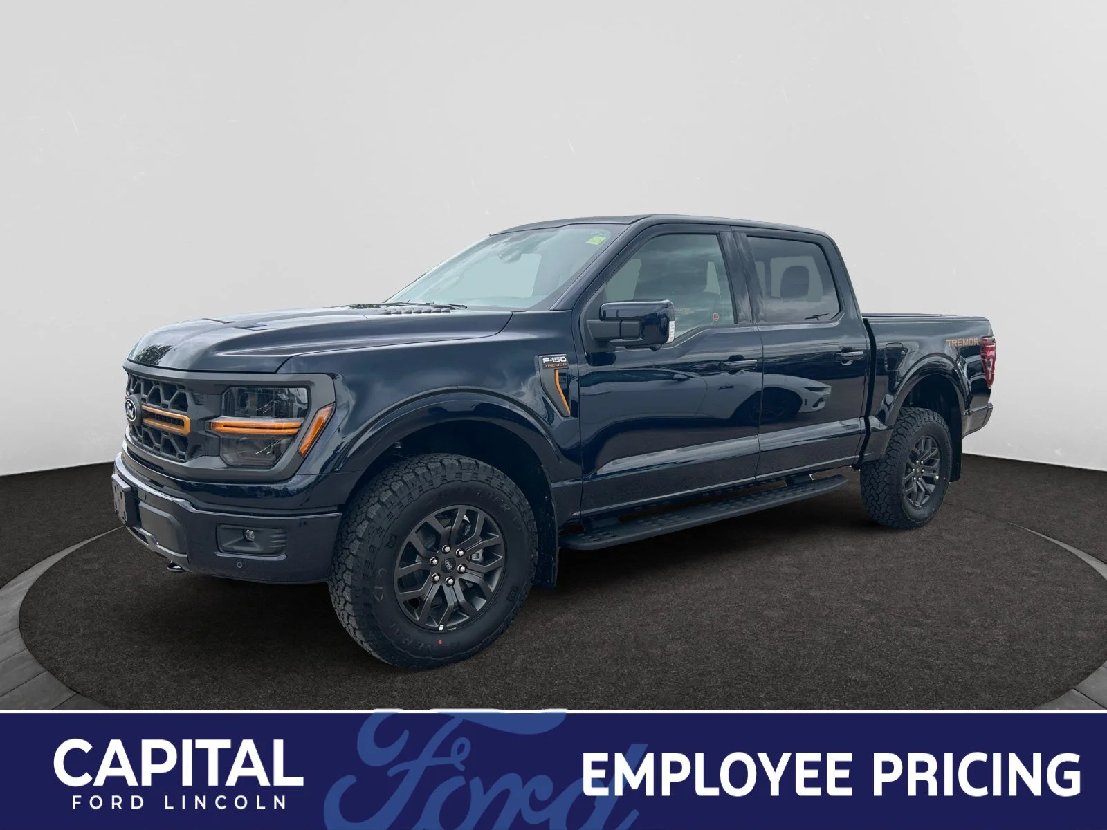 New 2026 Antimatter Blue Metallic Ford Tremor image 1