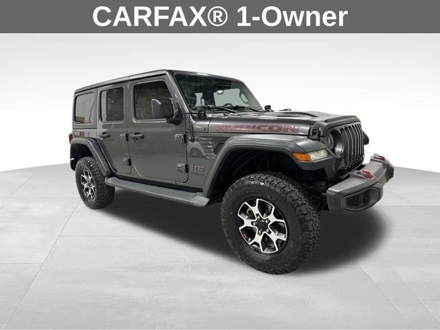 Used 2021 Gray Jeep Unlimited Rubicon image 3