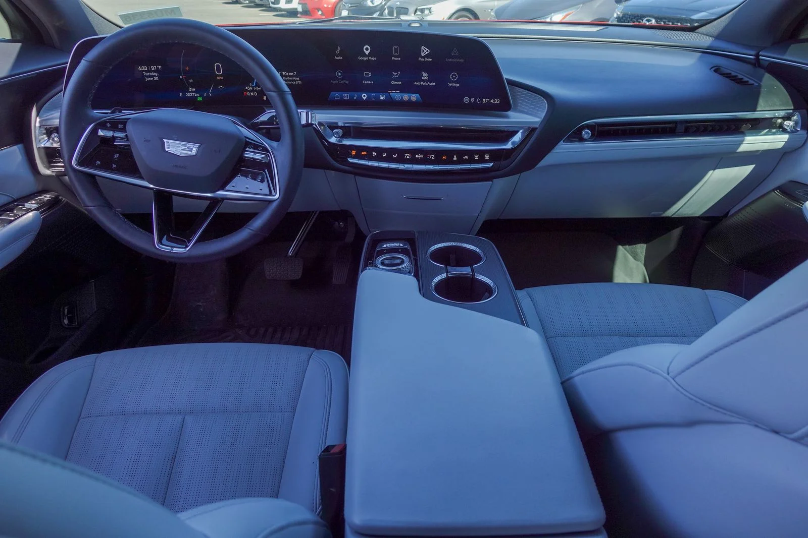 Used 2024 Radiant Red Tintcoat Cadillac Luxury image 10