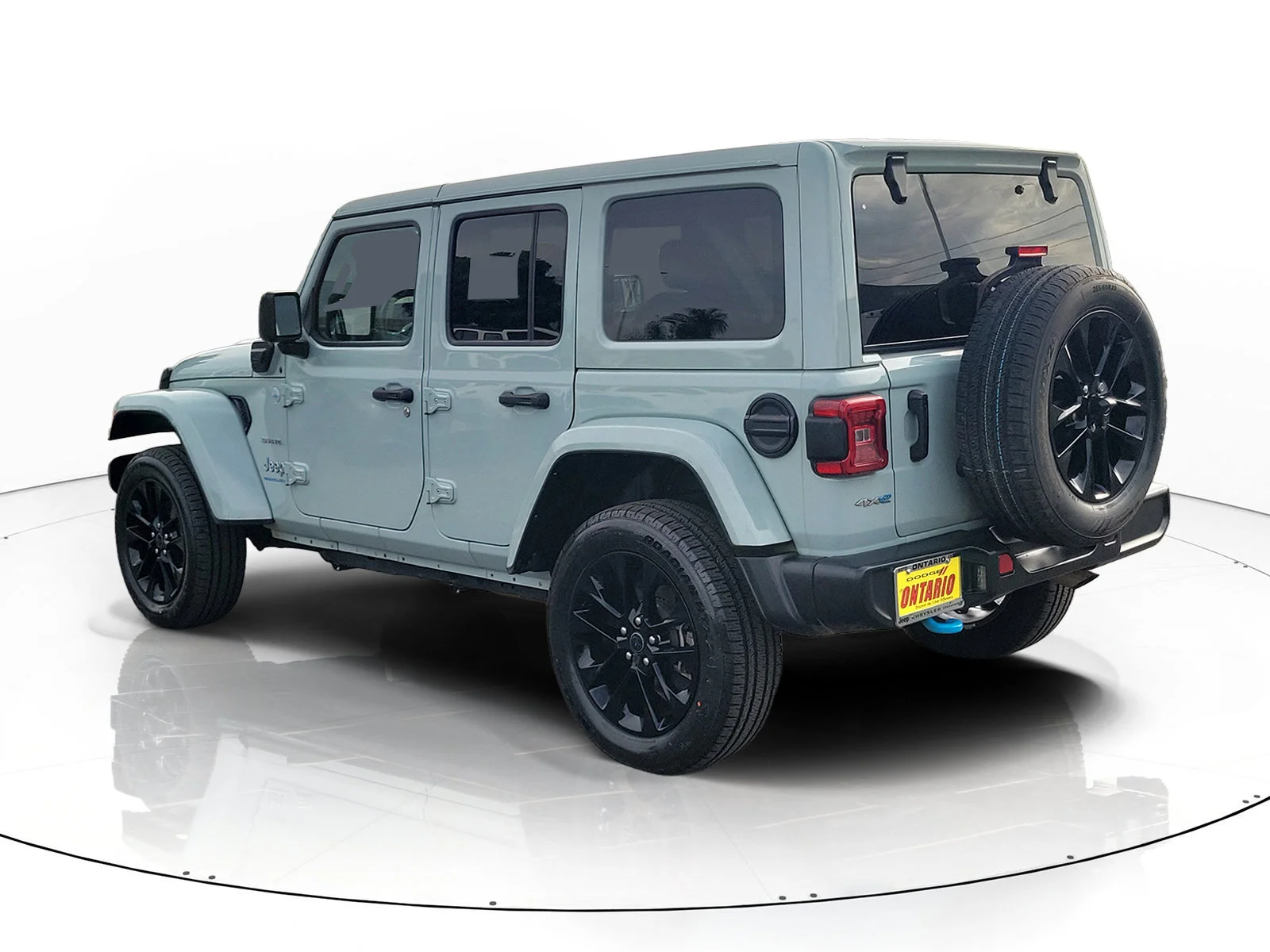 Certified Used 2024 Gray Jeep Sahara 4xe image 6