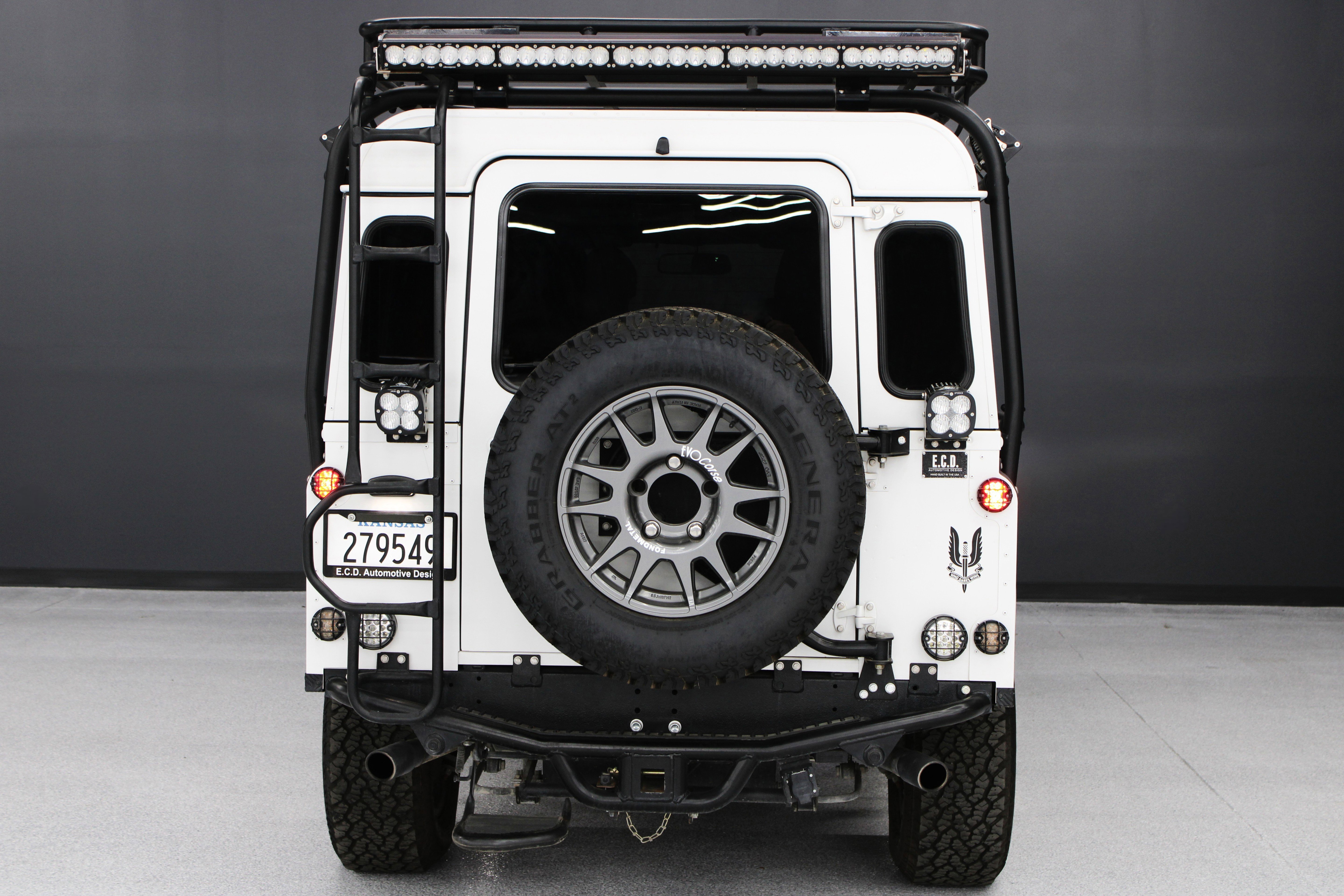 Used 1986 Lamborghini White Land Rover ECD Auto Design image 30