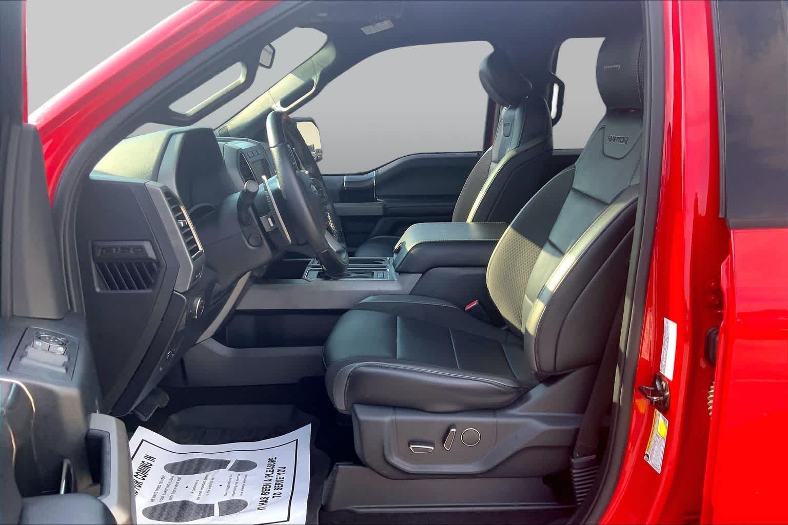 Used 2020 Race Red Ford Raptor image 8